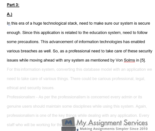 IT Assignment Solution