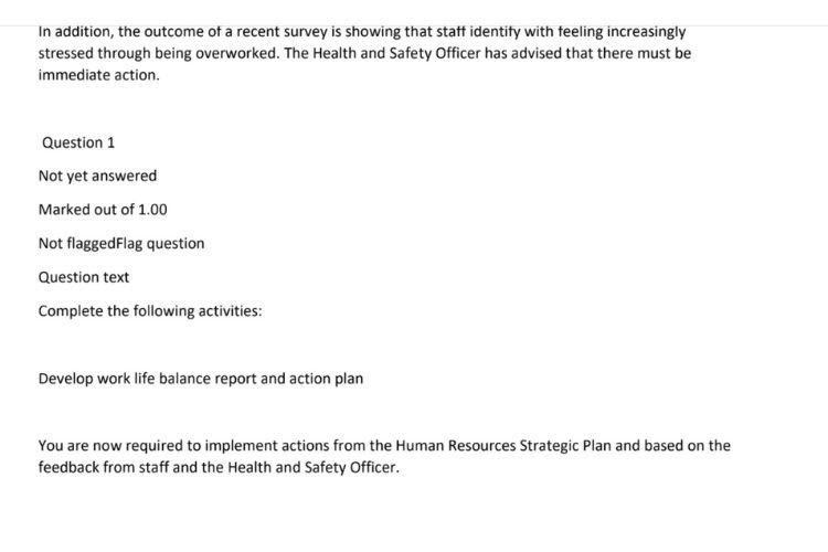 HR Assignment Sample