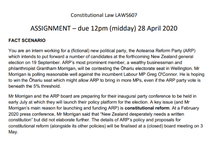 constitutional law assignment writing service