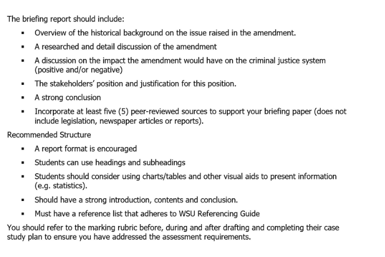 law enforcement assignment answer uae