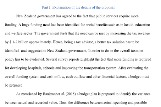Taxation Assignment Sample