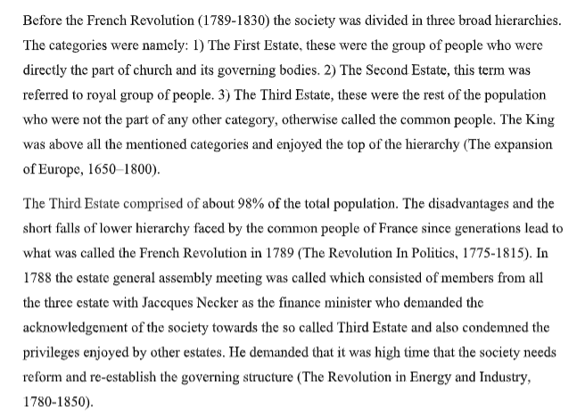 Online History Assignment Samples