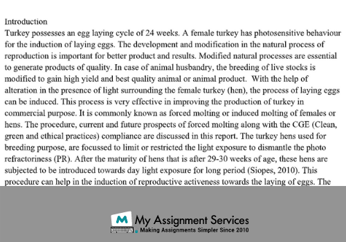 Biology Assignment Help - Introduction