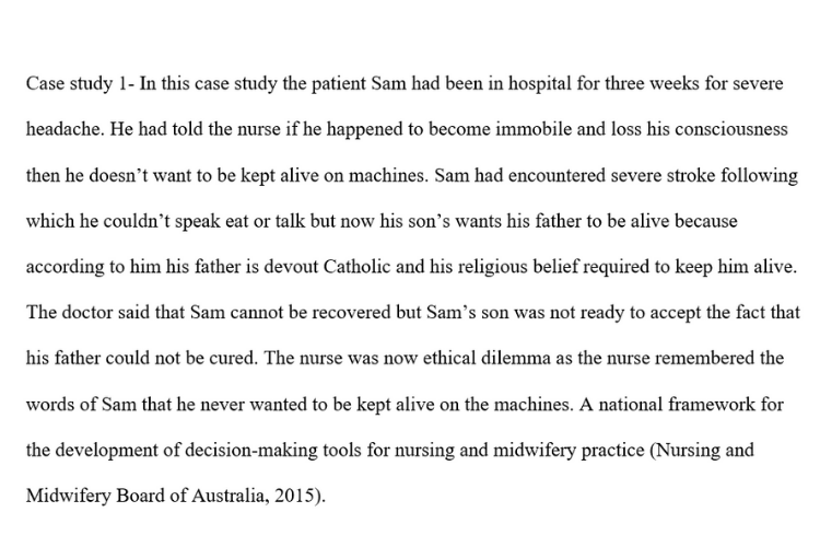 law and ethics case study solution 1