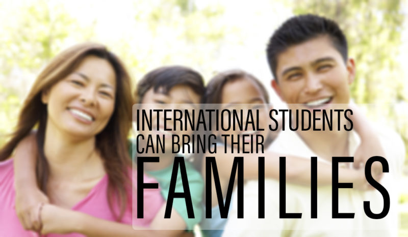international student bring family in Australia