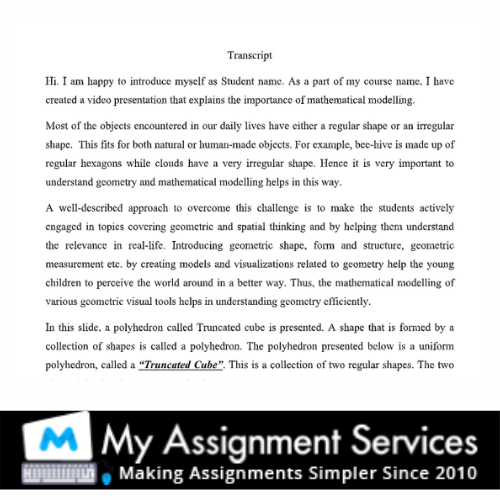 algebra assignment sample 2