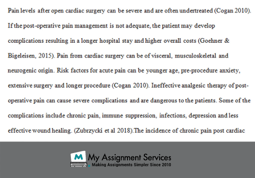 Cardiac nursing assignment answers
